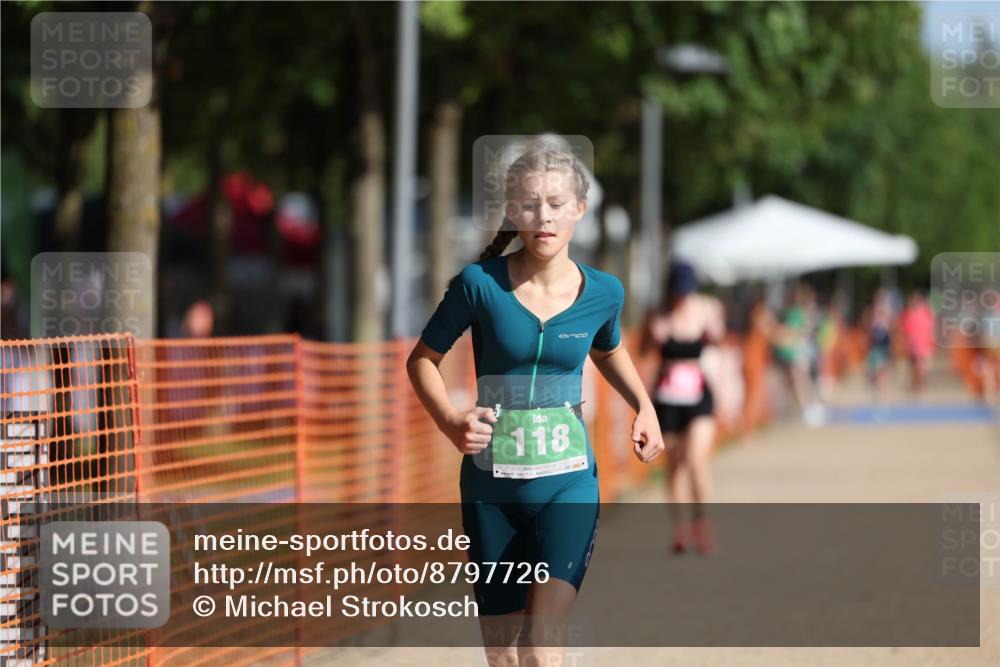07.09.2025 - 19. Norderstedt Triathlon Michael Strokosch http://msf.ph/oto/8797726 07.09.2025 10:54:04 Laufen 118, 1131 meine-sportfotos.de