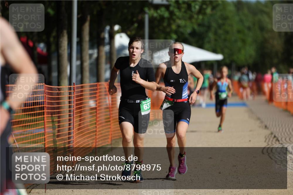 07.09.2025 - 19. Norderstedt Triathlon Michael Strokosch http://msf.ph/oto/8798975 07.09.2025 10:55:35 Laufen 134, 637, 661, 680 meine-sportfotos.de