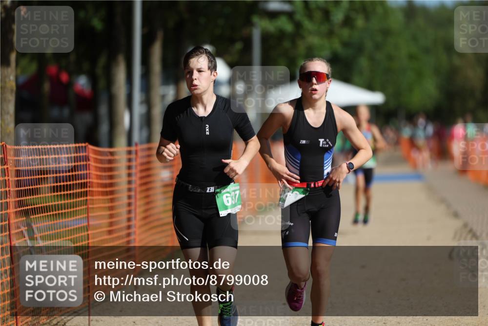 07.09.2025 - 19. Norderstedt Triathlon Michael Strokosch http://msf.ph/oto/8799008 07.09.2025 10:55:36 Laufen 134, 637, 661, 680 meine-sportfotos.de