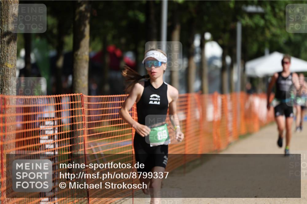 07.09.2025 - 19. Norderstedt Triathlon Michael Strokosch http://msf.ph/oto/8799337 07.09.2025 10:55:56 Laufen 89, 668 meine-sportfotos.de