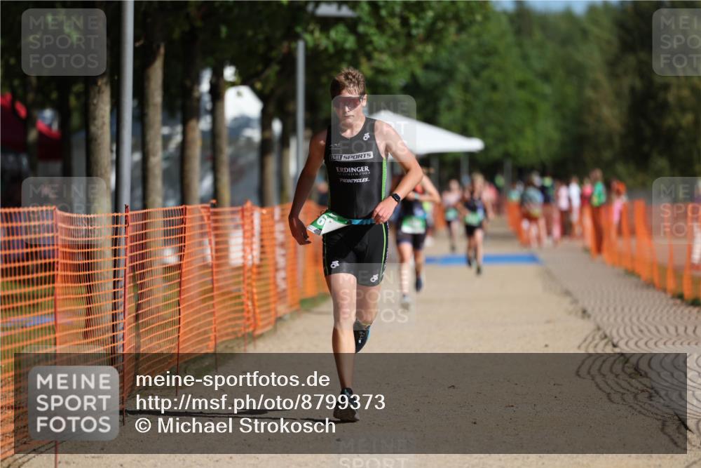07.09.2025 - 19. Norderstedt Triathlon Michael Strokosch http://msf.ph/oto/8799373 07.09.2025 10:55:58 Laufen 89, 668 meine-sportfotos.de