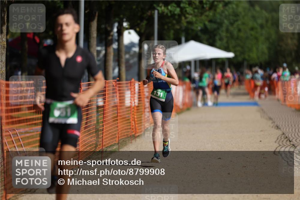 07.09.2025 - 19. Norderstedt Triathlon Michael Strokosch http://msf.ph/oto/8799908 07.09.2025 10:56:30 Laufen 131, 651 meine-sportfotos.de