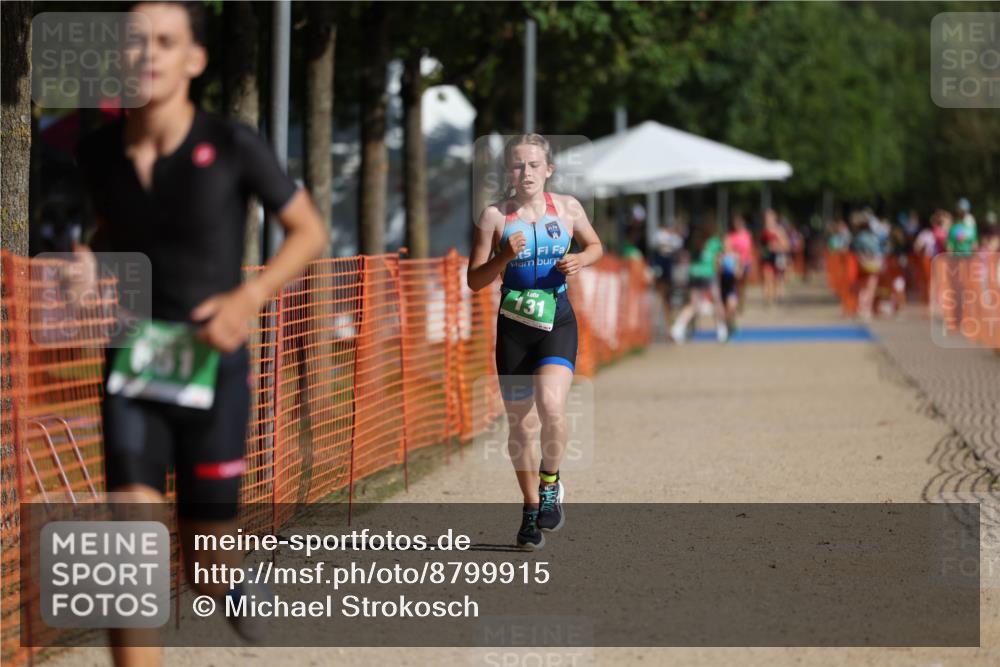 07.09.2025 - 19. Norderstedt Triathlon Michael Strokosch http://msf.ph/oto/8799915 07.09.2025 10:56:30 Laufen 131, 651 meine-sportfotos.de