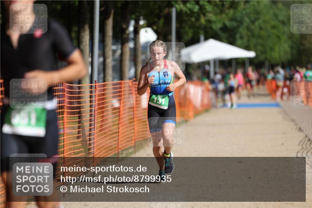 07.09.2025 - 19. Norderstedt Triathlon Michael Strokosch http://msf.ph/oto/8799935 07.09.2025 10:56:31 Laufen 131, 651 meine-sportfotos.de