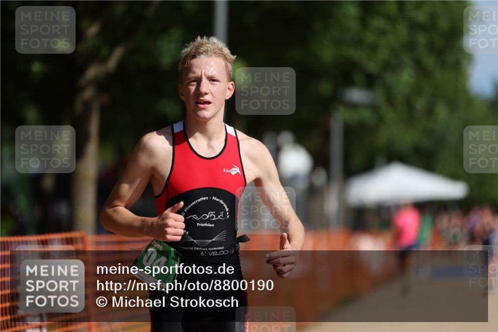 07.09.2025 - 19. Norderstedt Triathlon Michael Strokosch http://msf.ph/oto/8800190 07.09.2025 10:56:52 Laufen 98, 104 meine-sportfotos.de