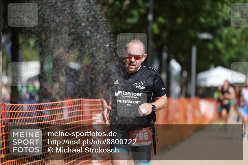 07.09.2025 - 19. Norderstedt Triathlon Michael Strokosch http://msf.ph/oto/8800722 07.09.2025 12:01:17 Laufen 796 meine-sportfotos.de