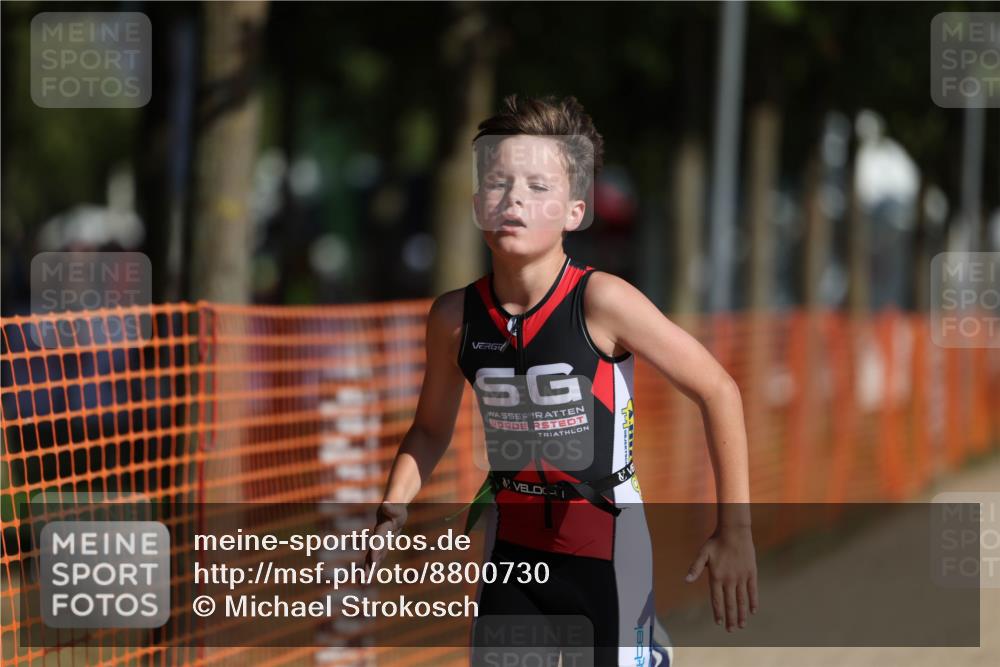 07.09.2025 - 19. Norderstedt Triathlon Michael Strokosch http://msf.ph/oto/8800730 07.09.2025 10:57:41 Laufen 60, 130 meine-sportfotos.de