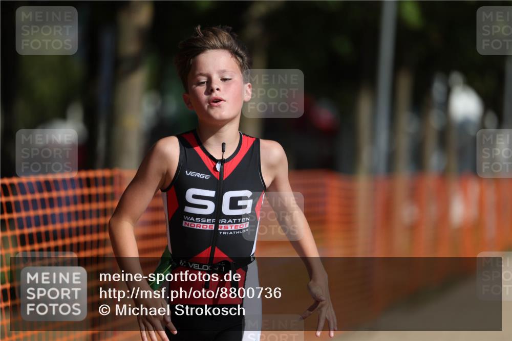 07.09.2025 - 19. Norderstedt Triathlon Michael Strokosch http://msf.ph/oto/8800736 07.09.2025 10:57:41 Laufen 60, 130 meine-sportfotos.de