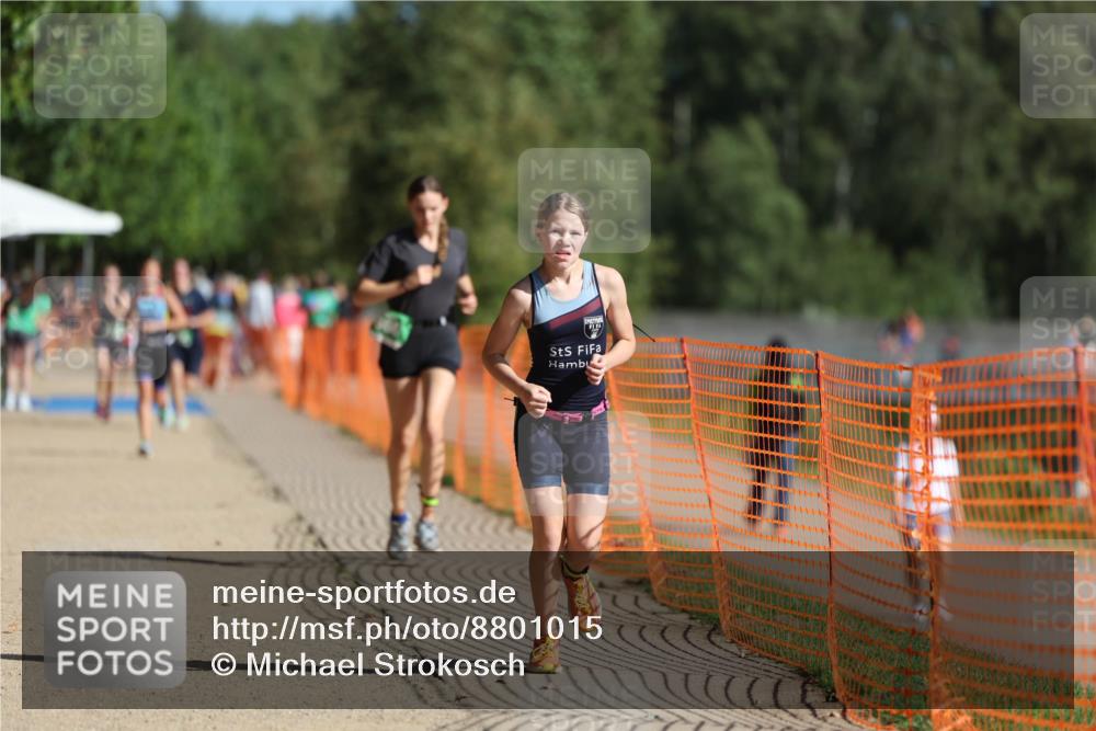07.09.2025 - 19. Norderstedt Triathlon Michael Strokosch http://msf.ph/oto/8801015 07.09.2025 10:58:00 Laufen 59, 666 meine-sportfotos.de