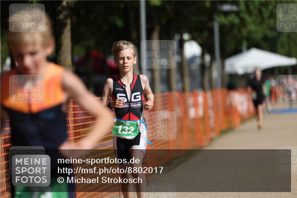 07.09.2025 - 19. Norderstedt Triathlon Michael Strokosch http://msf.ph/oto/8802017 07.09.2025 10:59:28 Laufen 73, 132 meine-sportfotos.de