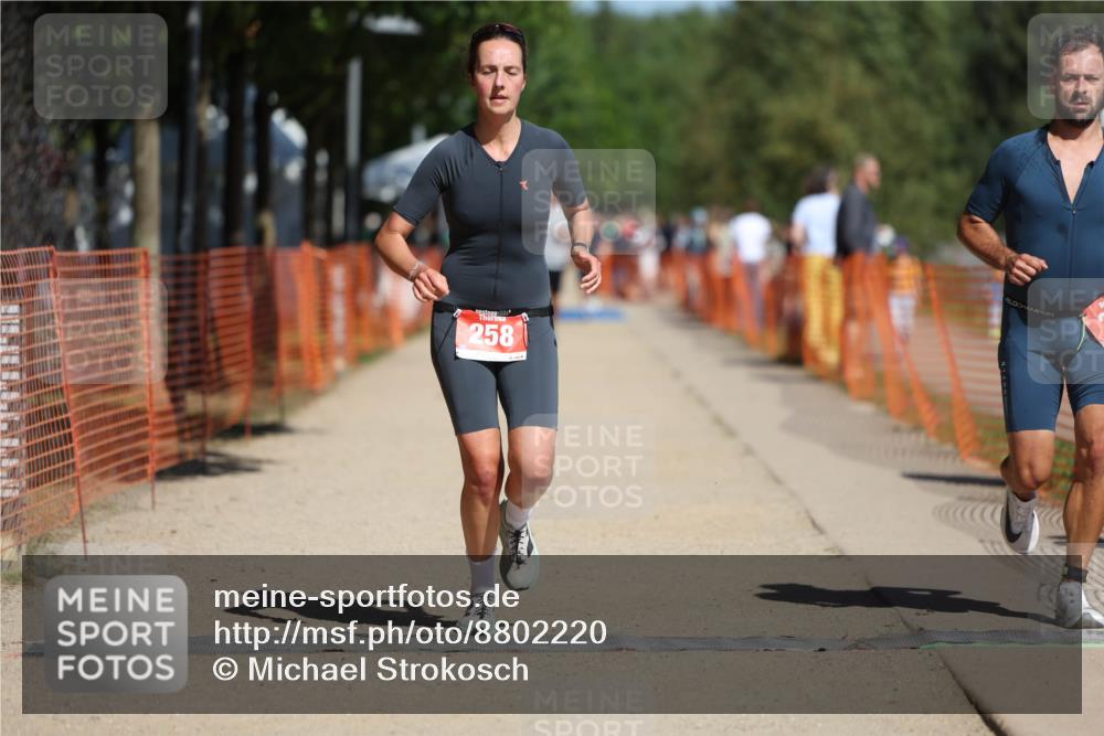 07.09.2025 - 19. Norderstedt Triathlon Michael Strokosch http://msf.ph/oto/8802220 07.09.2025 12:33:03 Laufen 245, 258 meine-sportfotos.de