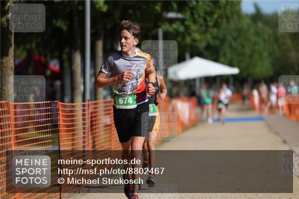 07.09.2025 - 19. Norderstedt Triathlon Michael Strokosch http://msf.ph/oto/8802467 07.09.2025 11:00:04 Laufen 91, 674 meine-sportfotos.de