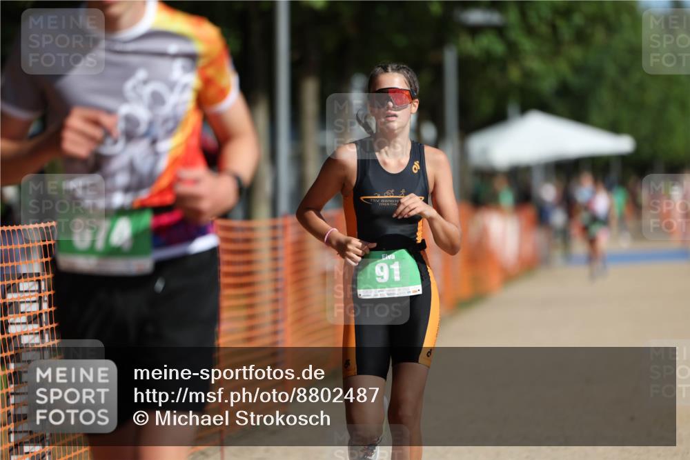 07.09.2025 - 19. Norderstedt Triathlon Michael Strokosch http://msf.ph/oto/8802487 07.09.2025 11:00:06 Laufen 91, 674 meine-sportfotos.de