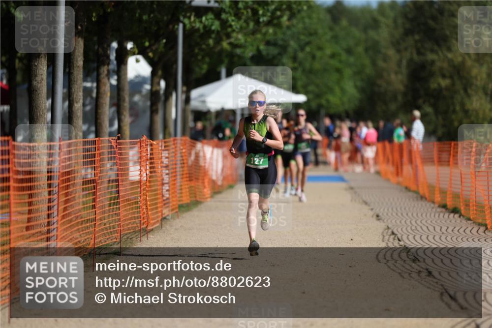 07.09.2025 - 19. Norderstedt Triathlon Michael Strokosch http://msf.ph/oto/8802623 07.09.2025 11:00:40 Laufen 127 meine-sportfotos.de