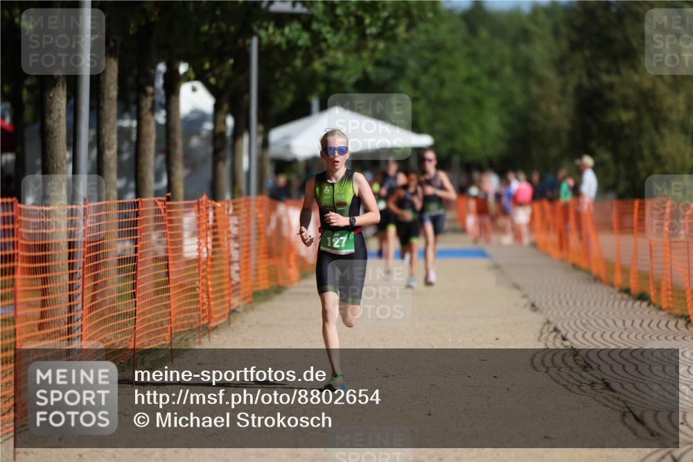 07.09.2025 - 19. Norderstedt Triathlon Michael Strokosch http://msf.ph/oto/8802654 07.09.2025 11:00:41 Laufen 127 meine-sportfotos.de