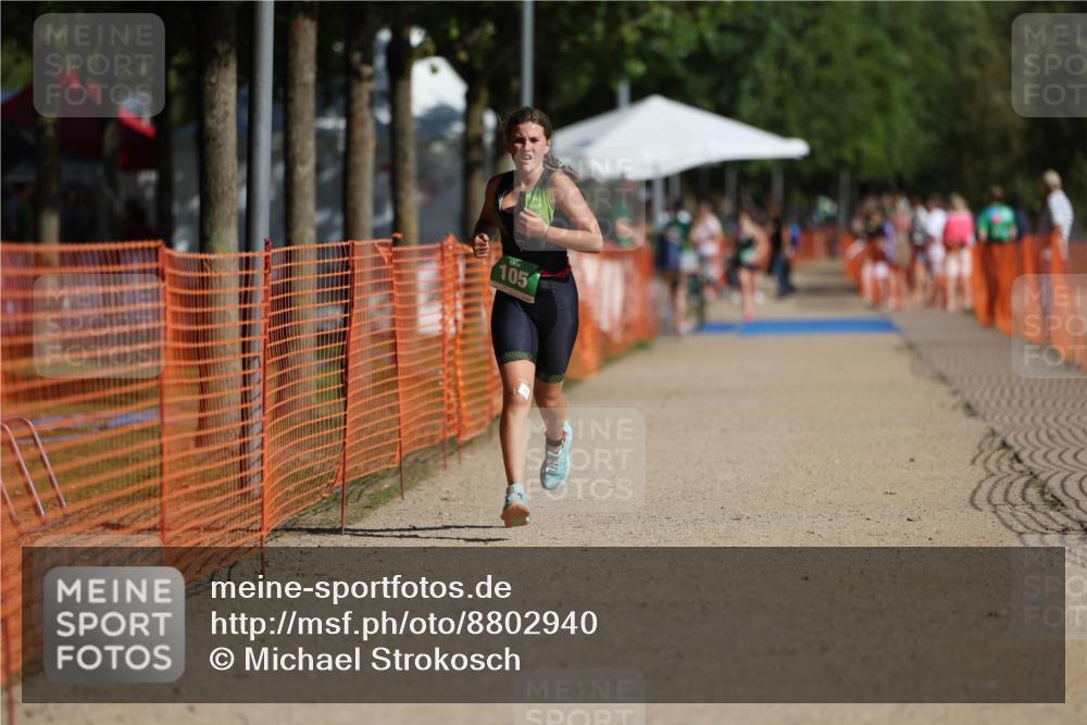 07.09.2025 - 19. Norderstedt Triathlon Michael Strokosch http://msf.ph/oto/8802940 07.09.2025 11:01:00 Laufen 105 meine-sportfotos.de