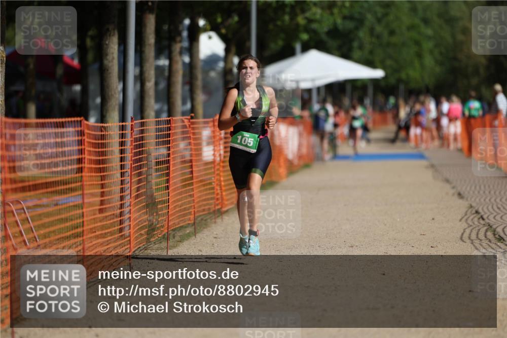07.09.2025 - 19. Norderstedt Triathlon Michael Strokosch http://msf.ph/oto/8802945 07.09.2025 11:01:00 Laufen 105 meine-sportfotos.de