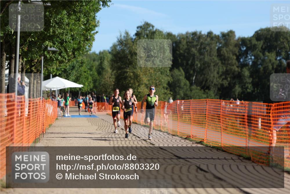 07.09.2025 - 19. Norderstedt Triathlon Michael Strokosch http://msf.ph/oto/8803320 07.09.2025 09:42:32 Laufen 557, 594, 595, 600 meine-sportfotos.de