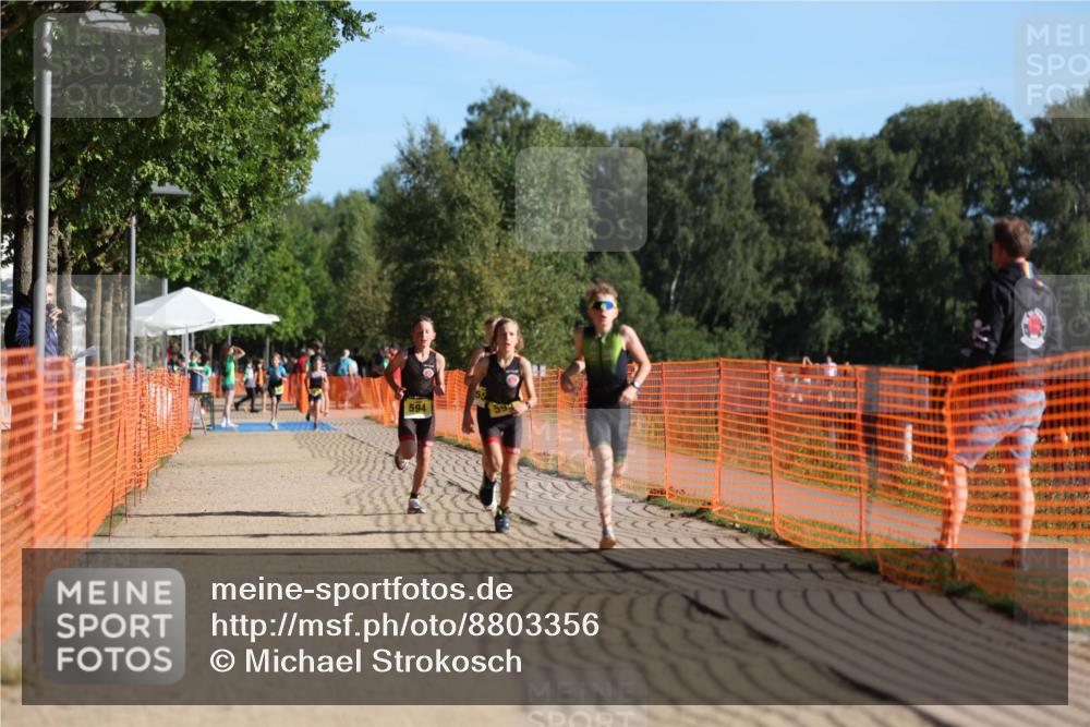 07.09.2025 - 19. Norderstedt Triathlon Michael Strokosch http://msf.ph/oto/8803356 07.09.2025 09:42:33 Laufen 557, 594, 595, 600 meine-sportfotos.de