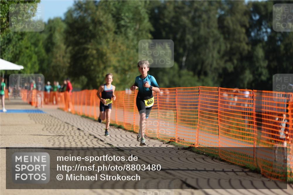 07.09.2025 - 19. Norderstedt Triathlon Michael Strokosch http://msf.ph/oto/8803480 07.09.2025 09:42:45 Laufen 604, 633 meine-sportfotos.de