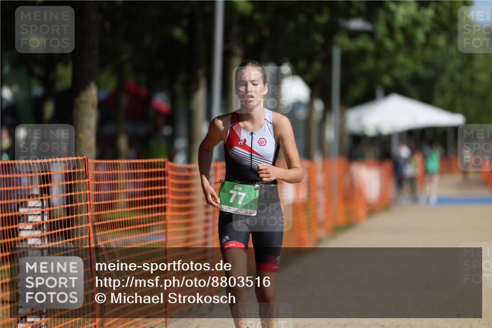 07.09.2025 - 19. Norderstedt Triathlon Michael Strokosch http://msf.ph/oto/8803516 07.09.2025 11:02:03 Laufen 77 meine-sportfotos.de