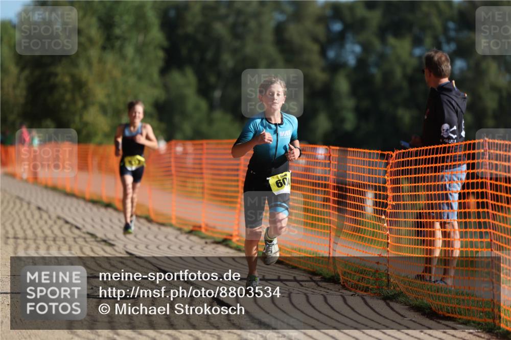07.09.2025 - 19. Norderstedt Triathlon Michael Strokosch http://msf.ph/oto/8803534 07.09.2025 09:42:47 Laufen 604, 633 meine-sportfotos.de