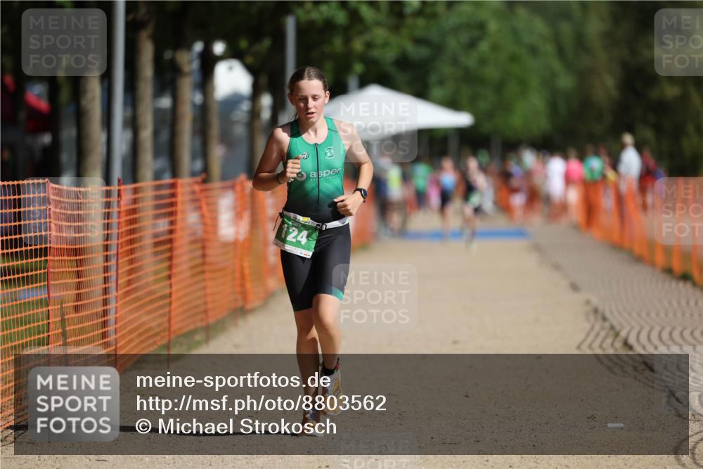 07.09.2025 - 19. Norderstedt Triathlon Michael Strokosch http://msf.ph/oto/8803562 07.09.2025 11:02:33 Laufen 124 meine-sportfotos.de
