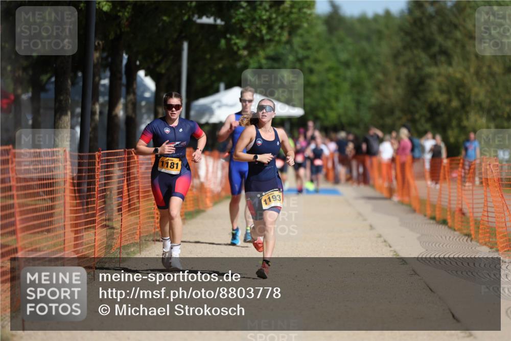 07.09.2025 - 19. Norderstedt Triathlon Michael Strokosch http://msf.ph/oto/8803778 07.09.2025 12:05:29 Laufen 155, 1181, 1193 meine-sportfotos.de
