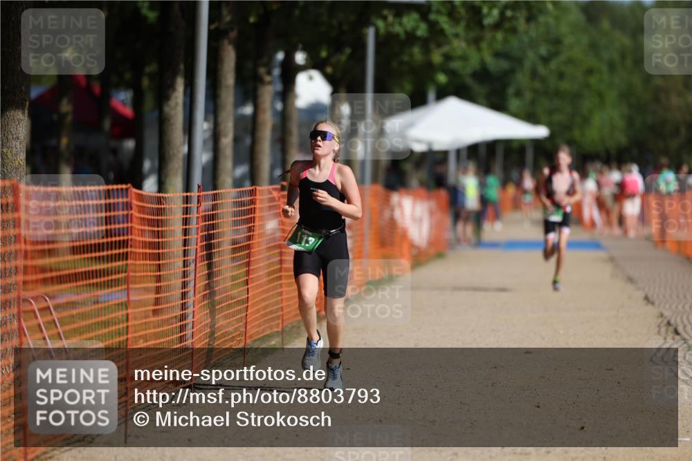 07.09.2025 - 19. Norderstedt Triathlon Michael Strokosch http://msf.ph/oto/8803793 07.09.2025 11:03:27 Laufen 113 meine-sportfotos.de