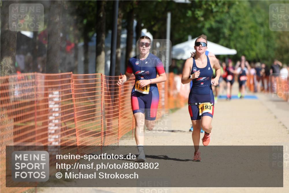 07.09.2025 - 19. Norderstedt Triathlon Michael Strokosch http://msf.ph/oto/8803802 07.09.2025 12:05:31 Laufen 155, 1181, 1193, 1228 meine-sportfotos.de