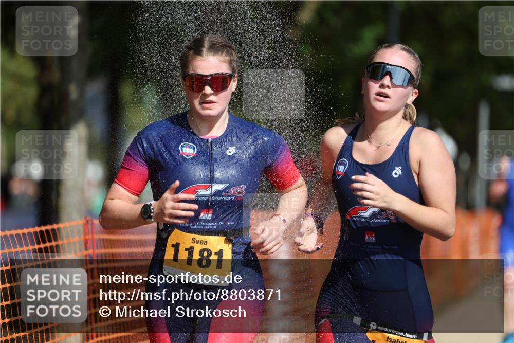 07.09.2025 - 19. Norderstedt Triathlon Michael Strokosch http://msf.ph/oto/8803871 07.09.2025 12:05:34 Laufen 155, 1181, 1193, 1228 meine-sportfotos.de