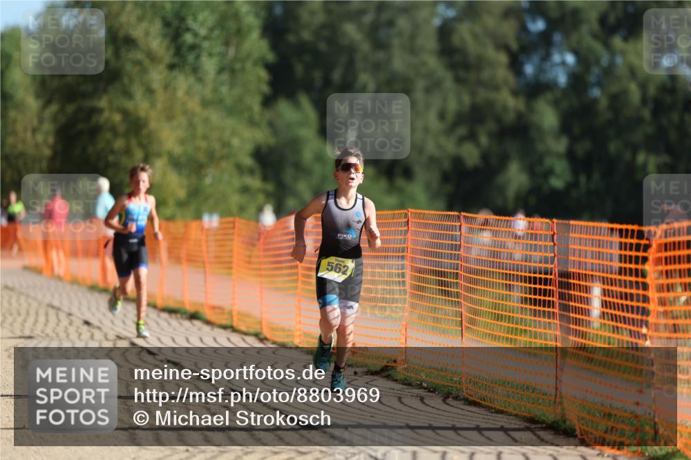 07.09.2025 - 19. Norderstedt Triathlon Michael Strokosch http://msf.ph/oto/8803969 07.09.2025 09:43:30 Laufen 562, 609 meine-sportfotos.de
