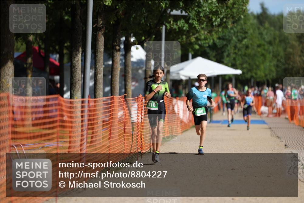 07.09.2025 - 19. Norderstedt Triathlon Michael Strokosch http://msf.ph/oto/8804227 07.09.2025 11:04:29 Laufen 110, 650 meine-sportfotos.de