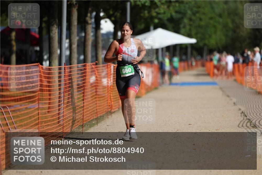 07.09.2025 - 19. Norderstedt Triathlon Michael Strokosch http://msf.ph/oto/8804940 07.09.2025 11:07:11 Laufen 660 meine-sportfotos.de