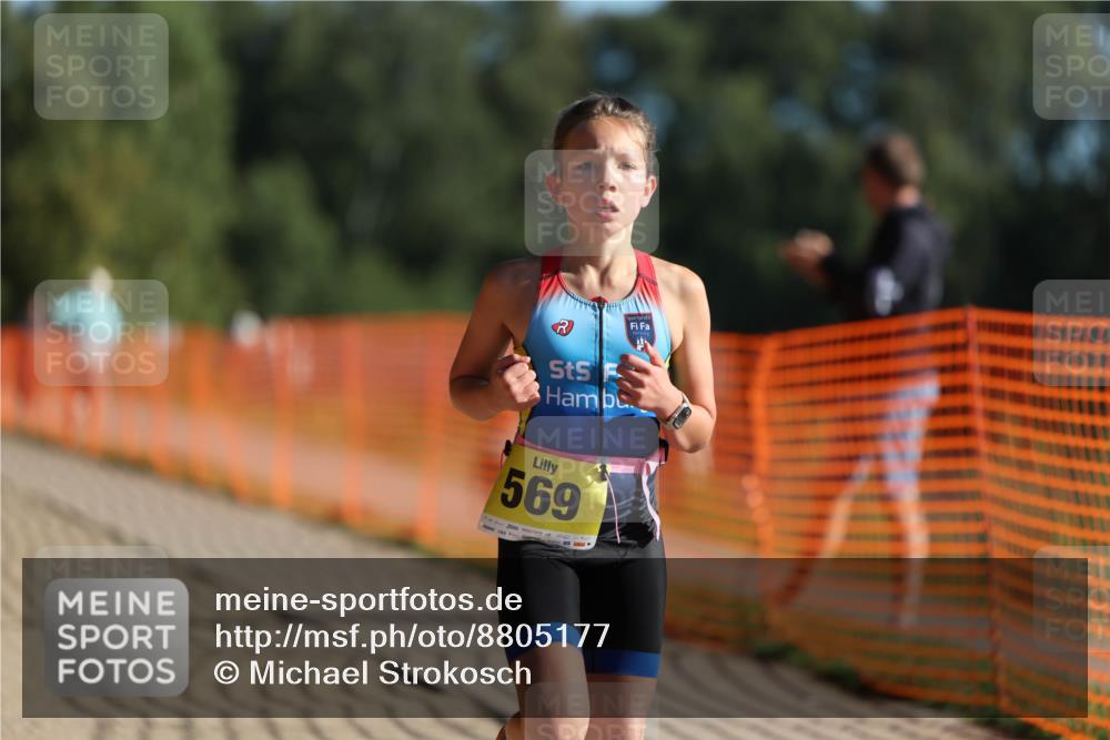 07.09.2025 - 19. Norderstedt Triathlon Michael Strokosch http://msf.ph/oto/8805177 07.09.2025 09:44:56 Laufen 569, 576, 598 meine-sportfotos.de