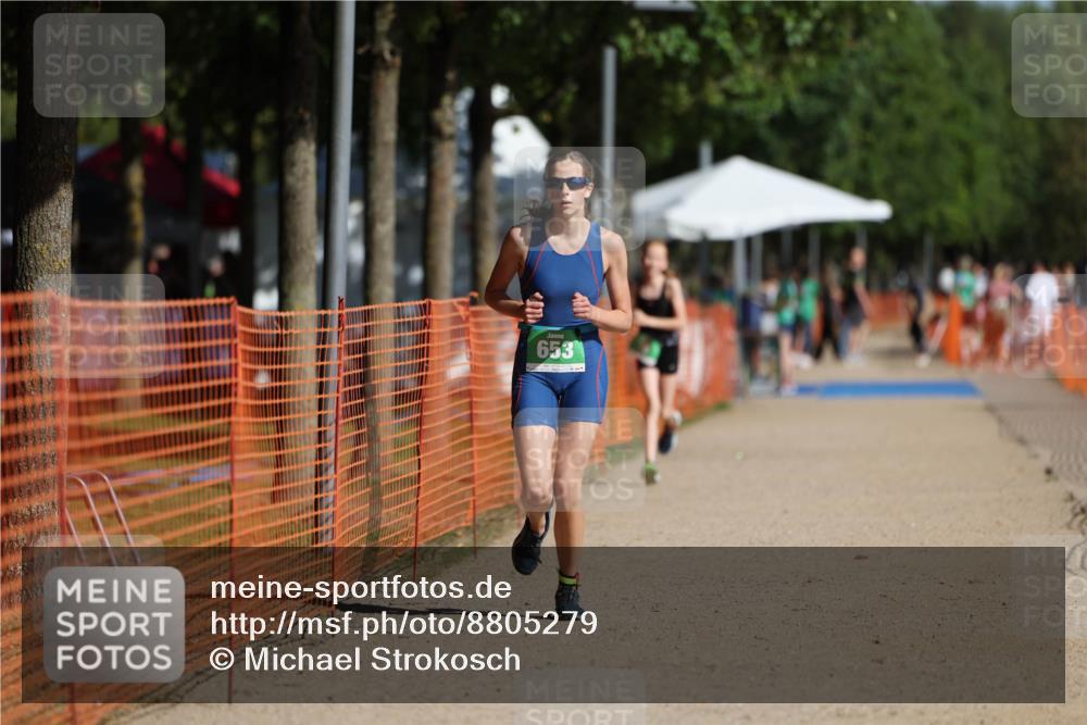 07.09.2025 - 19. Norderstedt Triathlon Michael Strokosch http://msf.ph/oto/8805279 07.09.2025 11:08:27 Laufen 653 meine-sportfotos.de