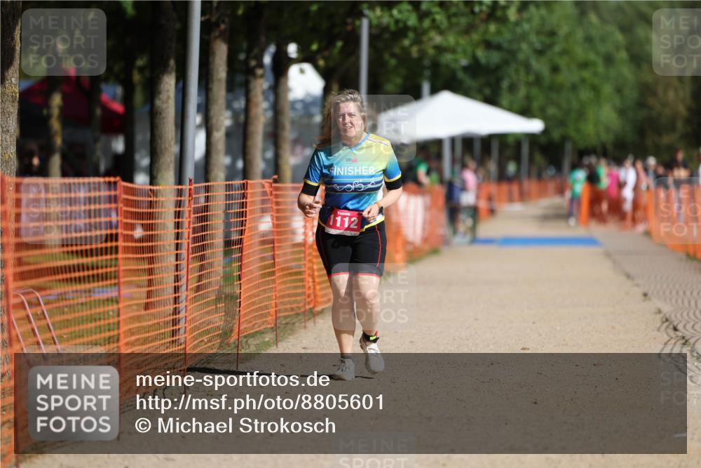 07.09.2025 - 19. Norderstedt Triathlon Michael Strokosch http://msf.ph/oto/8805601 07.09.2025 11:10:29 Laufen 1112 meine-sportfotos.de