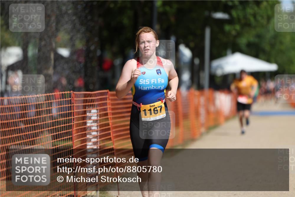 07.09.2025 - 19. Norderstedt Triathlon Michael Strokosch http://msf.ph/oto/8805780 07.09.2025 12:08:23 Laufen 149, 1167, 1210, 1236 meine-sportfotos.de