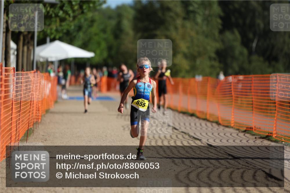 07.09.2025 - 19. Norderstedt Triathlon Michael Strokosch http://msf.ph/oto/8806053 07.09.2025 09:46:16 Laufen 555, 597 meine-sportfotos.de