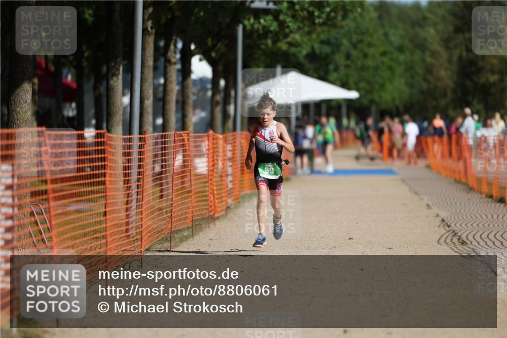 07.09.2025 - 19. Norderstedt Triathlon Michael Strokosch http://msf.ph/oto/8806061 07.09.2025 11:14:07 Laufen 69 meine-sportfotos.de
