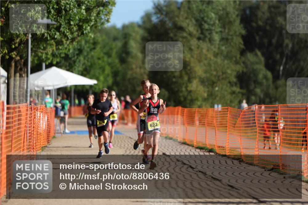07.09.2025 - 19. Norderstedt Triathlon Michael Strokosch http://msf.ph/oto/8806436 07.09.2025 09:46:54 Laufen 615, 622 meine-sportfotos.de