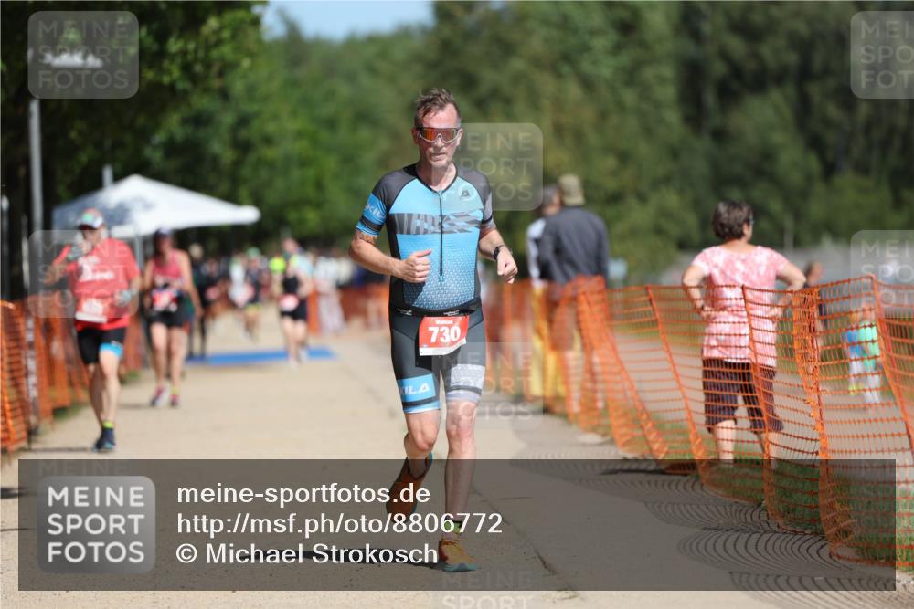 07.09.2025 - 19. Norderstedt Triathlon Michael Strokosch http://msf.ph/oto/8806772 07.09.2025 12:40:17 Laufen 730 meine-sportfotos.de