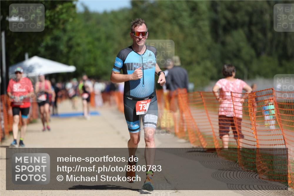 07.09.2025 - 19. Norderstedt Triathlon Michael Strokosch http://msf.ph/oto/8806783 07.09.2025 12:40:18 Laufen 730 meine-sportfotos.de