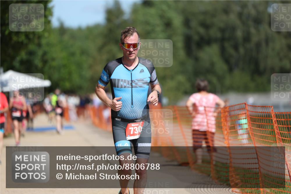 07.09.2025 - 19. Norderstedt Triathlon Michael Strokosch http://msf.ph/oto/8806788 07.09.2025 12:40:19 Laufen 730 meine-sportfotos.de