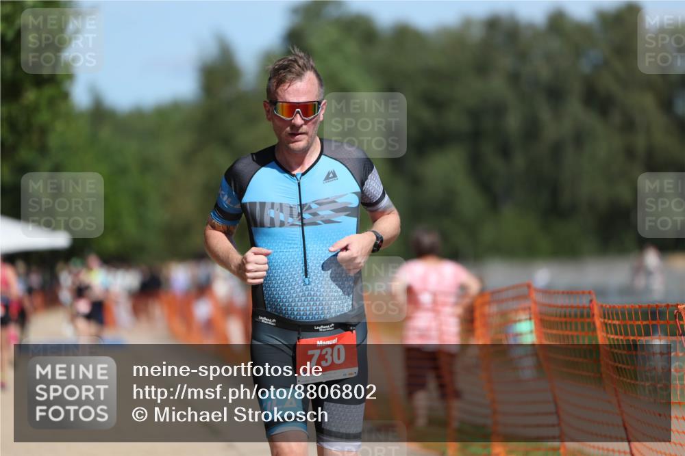 07.09.2025 - 19. Norderstedt Triathlon Michael Strokosch http://msf.ph/oto/8806802 07.09.2025 12:40:19 Laufen 730 meine-sportfotos.de