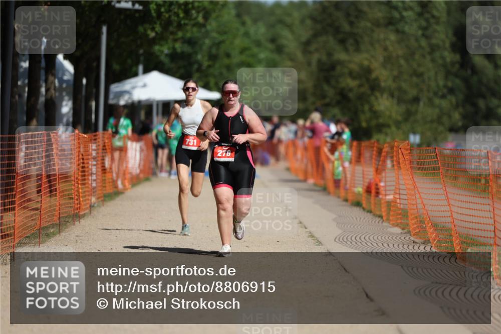 07.09.2025 - 19. Norderstedt Triathlon Michael Strokosch http://msf.ph/oto/8806915 07.09.2025 12:10:57 Laufen 278, 731 meine-sportfotos.de