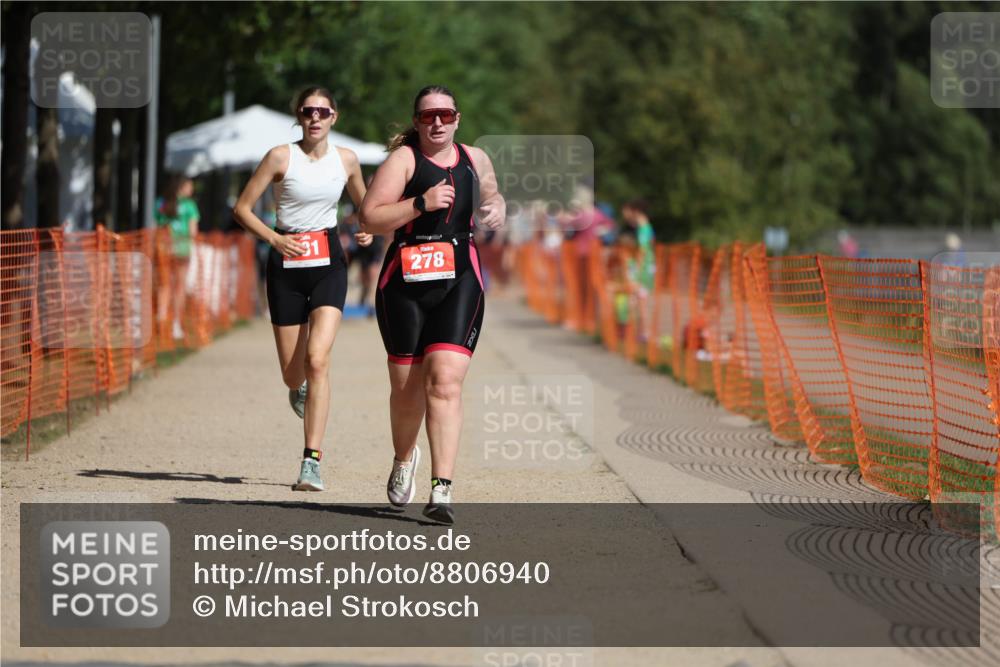 07.09.2025 - 19. Norderstedt Triathlon Michael Strokosch http://msf.ph/oto/8806940 07.09.2025 12:10:58 Laufen 278, 731 meine-sportfotos.de
