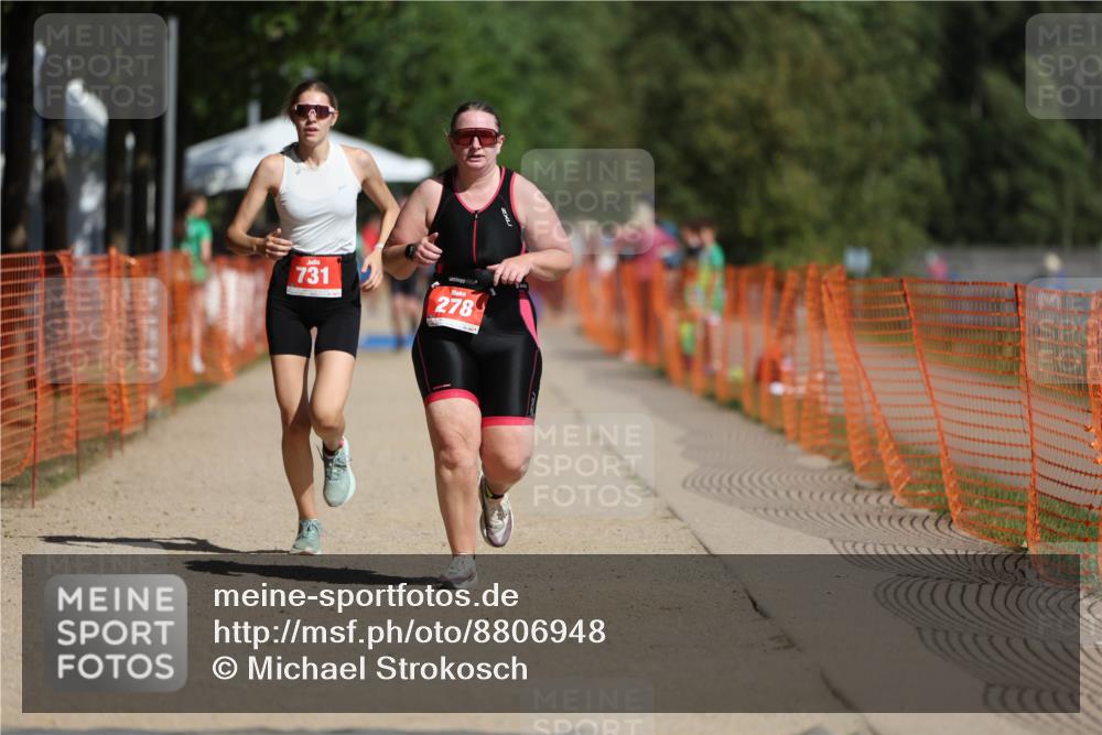 07.09.2025 - 19. Norderstedt Triathlon Michael Strokosch http://msf.ph/oto/8806948 07.09.2025 12:10:59 Laufen 278, 731 meine-sportfotos.de