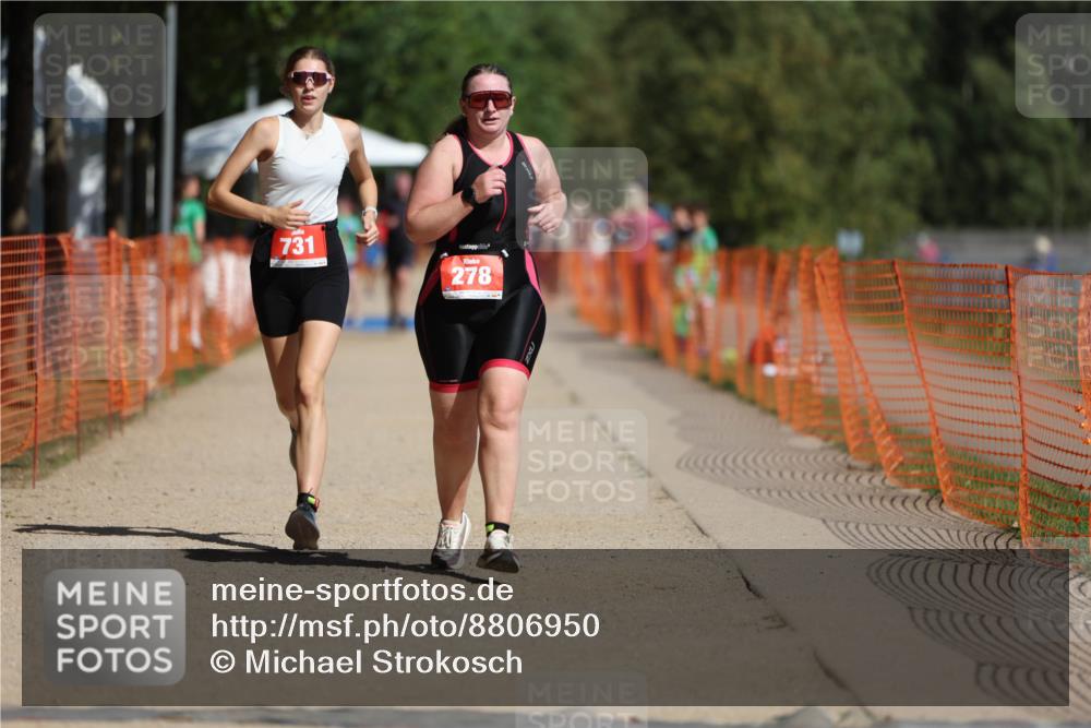 07.09.2025 - 19. Norderstedt Triathlon Michael Strokosch http://msf.ph/oto/8806950 07.09.2025 12:10:59 Laufen 278, 731 meine-sportfotos.de