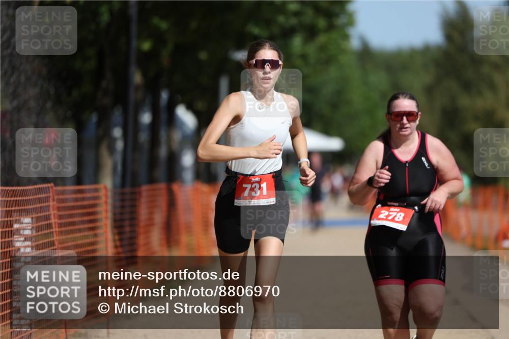07.09.2025 - 19. Norderstedt Triathlon Michael Strokosch http://msf.ph/oto/8806970 07.09.2025 12:11:01 Laufen 278, 731 meine-sportfotos.de